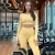 Import Two Piece Gym Set Seamless Women Sportswear Set Long Sleeve Workout Clothing from China