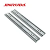 Two-way Open Furniture Accessories Bearing Slide 3505-8 35mm 2 Folds Telescopic Channel Slides Drawer Rail