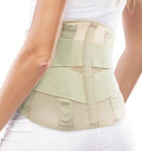 UCHEE Breathable Mesh Compression Lumbar Support Back Brace