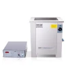 Ultrasonic cleaning machine for laboratory parts