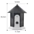 Import Ultrasonic Dog Bark Control Outdoor Anti Barking House No Barking Household Training Tool Device in Birdhouse Shape from China