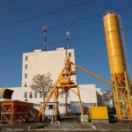 Universal Concrete Batching Plant with Cement Silos