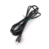 us extension computer power cord 125v ac power supply cord with plug