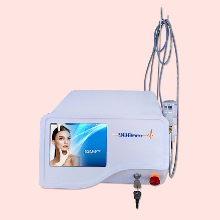 Buy Varicose Veins Treatment Device Spider Vein Removal 980nm Laser Diode Machine From Xian