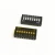 Import Various 1.27mm pitch J-type end pin dip switches are newly launched, and 8-pin patch switches have various pin numbers from China