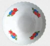 Various sizes natural dinner plate round plates for tableware