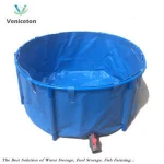 Veniceton 1000L flexible fish tan for koi  fish shows and baby fish feeding