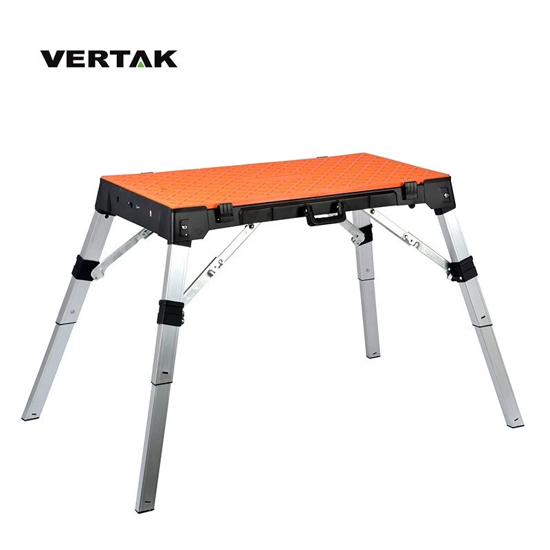 VERTAK Foldable Mobile Woodworker Workbench With Wheels