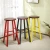 Import Vintage Bar Stool Wooden seat & Iron Pedal Retro Industrial Bar Chairs from China