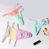 VK0624-Fashion breathable young girls thong ladies sexy lace g-string transparent panties