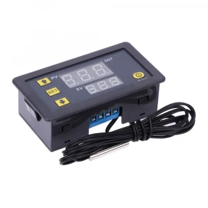W3230 Digital Temperature Controller LED Display Thermostat With Heating/Cooling Control Instrument DC 12V/24V/AC110V-220V