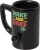 Import Wake and bake smoking pipe 3d ceramic matt black coffee mug from China