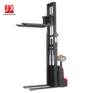 Walkie Electric Stacker Truck Walkie Full Electric Pallet Stacker agv Forklift 1.5 ton