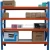 Import Warehouse Furniture Pallet Rack Shelf Storage Goods 4 Tier Heavy Duty Shelving from China