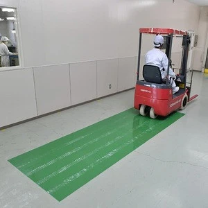 Washable and can be used repeatedly Dust Removal Mat withstand the weight of heavy vehicles like indoor forklifts and AGV
