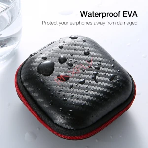 Waterproof EVA Earphones/Cables/Charger Packing Box Headphone Hard Bag Earphone Pouch Case Storage Case