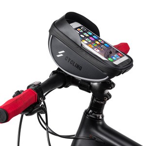Waterproof Touch Screen Bicycle Cycling Handlebar Front Phone Pouch Frame Accessories Holder Bike Bag