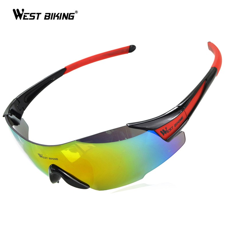 WEST BIKING Bicycle Sports Eyewear Goggle Glasses Sunglasses Windproof UV400 Gafas Ciclismo MTB Bike Sports Sun Cycling Glasses