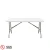 Import White HDPE Resin Plastic Folding Dining Table from China