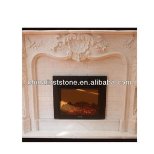 White Marble Superior Fireplace Parts MFM182