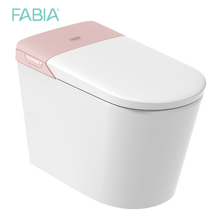 Buy White One Piece Automatic Sanitary Ware Bathroom Auto Sensor Flush ...