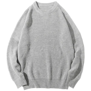 Wholesale 2019 High Quality Men&#039;s Knitted Sweater Fashion Oversized Baggy Sweaters for Unisex