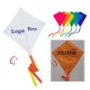Wholesale best advertising gifts promotional colored paper kite,Custom Printed diy flying paper kite