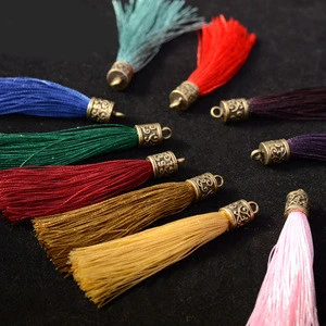 Wholesale Cheap Chinese Colorful Long Tassel Fringe Small Tassels Accessories