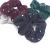 wholesale cheap custom Christmas bling bling hair scrunchies tie dye girl&#x27;s good quality star printed hair ties