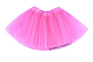 Wholesale Chiffon Pink Tutu Skirt For Girls