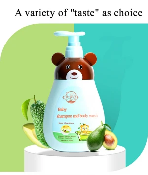 Wholesale children shampoo Baby baby shower gel bath care 2 in 1 gentle not stimulating