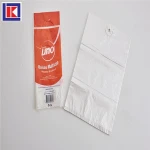 Wholesale clear hdpe / ldpe customize block headed plastic sandwich bag