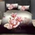 Import Wholesale comforter sets bedding, luxury super king size duvet cover, wedding 3d bedding sets 100% cotton red rose from China