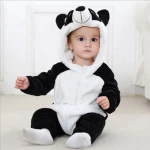 Wholesale Custom Cartoon sleepwear animal Flannel fleece baby kids bathrobe for winter