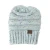 Import wholesale custom cold winter quality wool material fashion knitted hat from China