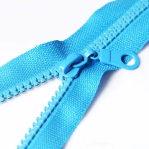 Wholesale Custom Heavy Duty 5# Closed End Plastic Zipper Resin Zips