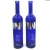 wholesale customize fancy shape empty glass bottle tequila vodka whisky gin used painting Ccobalt glass bottles