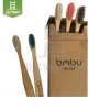 Wholesale environmental biodegradable kid bamboo charcoal toothbrush