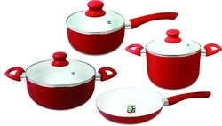Wholesale high quality cooking pots ceramic cookware set