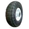 Wholesale high quality puncture proof tires 350-4 pu foam wheels 10 inch flat free wheel