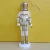 Import Wholesale Home Decorating 5pcs White Wooden Toy Soldier Nutcracker Craft Ornaments 13cm Xmas Doll Christmas Kid Table Decoration from China