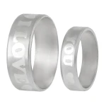 Wholesale Indian Delicate Silver Couple Finger Ring For Wedding diamond crystal Jewelry rings