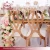 Import Wholesale industrial rose gold metal frame chair rose gold wedding chair from China
