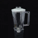 Wholesale kitchen appliance tabletop mixer parts: 1 liter blender plastic jar 242 model