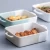 Import Wholesale kitchen tool cheap price square shaped microwave ceramic baking dish from China