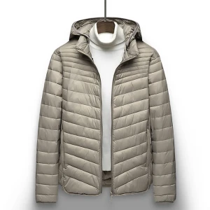 Wholesale mens winter cotton-padded jacket hooded down jacket winter warm cotton-padded jacket Fashionable casual thermal coats