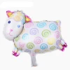 wholesale  Mini animal Pig aluminum film cartoon balloon Childrens toy birthday party decoration Mini cow balloon