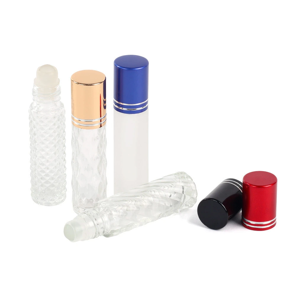 wholesale mini refillable 10ml glass perfume bottle with spray pump