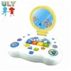 Wholesale musical kids educational toys mirror music learning machine with light