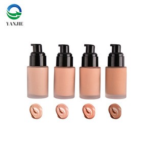 Wholesale OEM concealer black cream matte dark waterproof organic makeup full coverage private label cosmetic liquid foundation